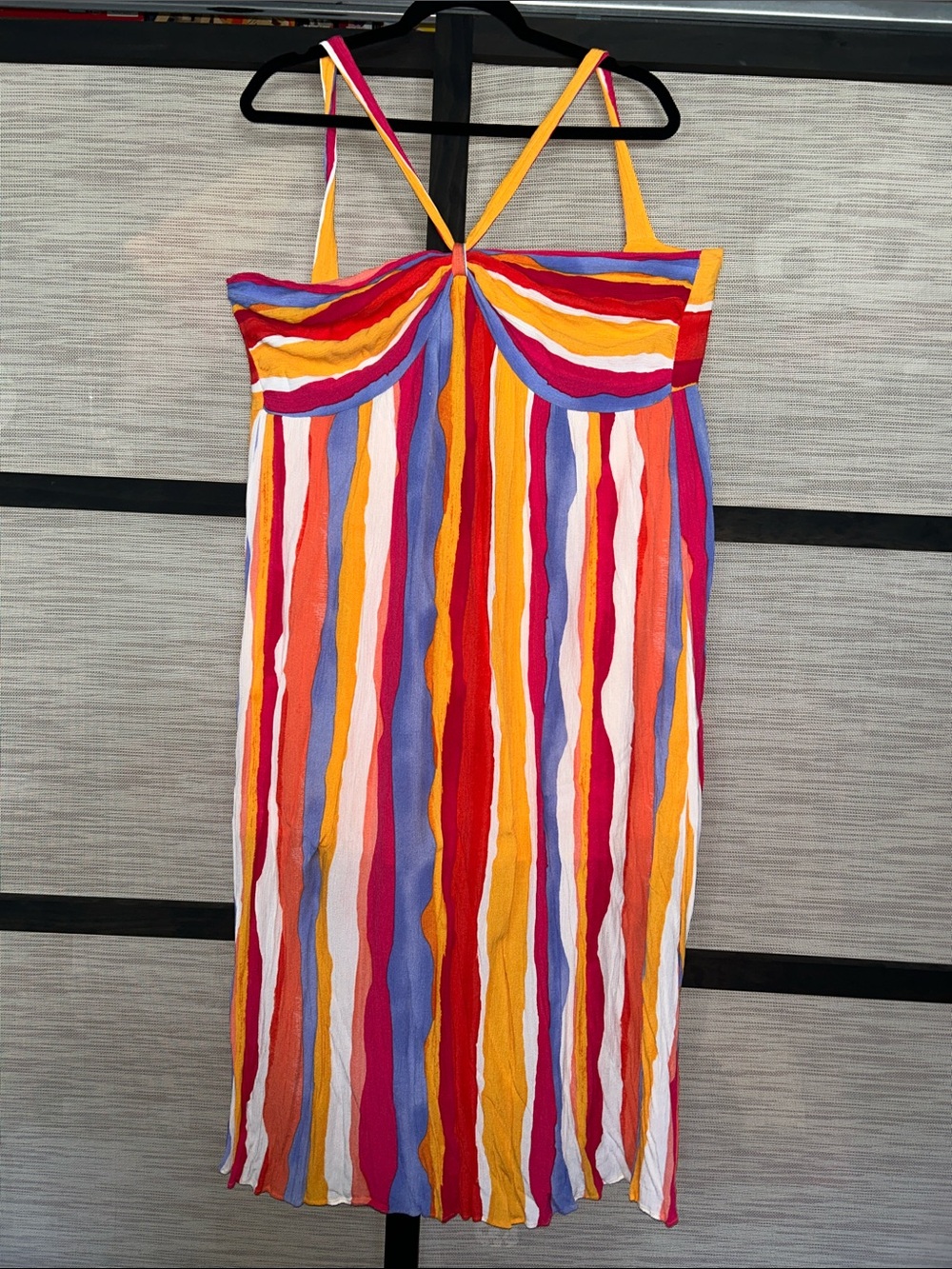 Colorful Multistripe Sundress - Vivid Stripes